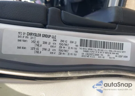 2012 Jeep Grand Cherokee Laredo from USA, damaged, VIN 1C4RJFAG7CC184004